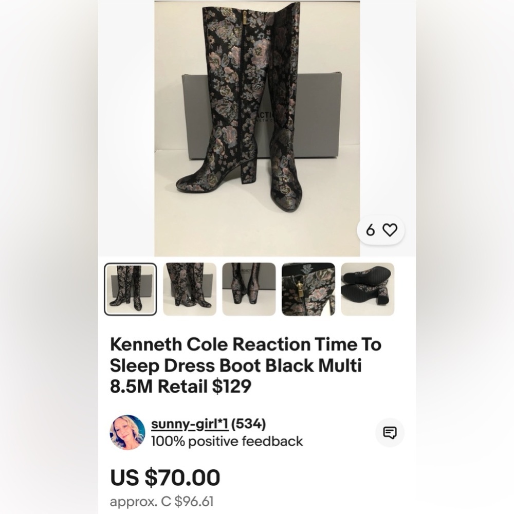 Kenneth Cole “ Time to Step “ Boots - Picture 7 of 8